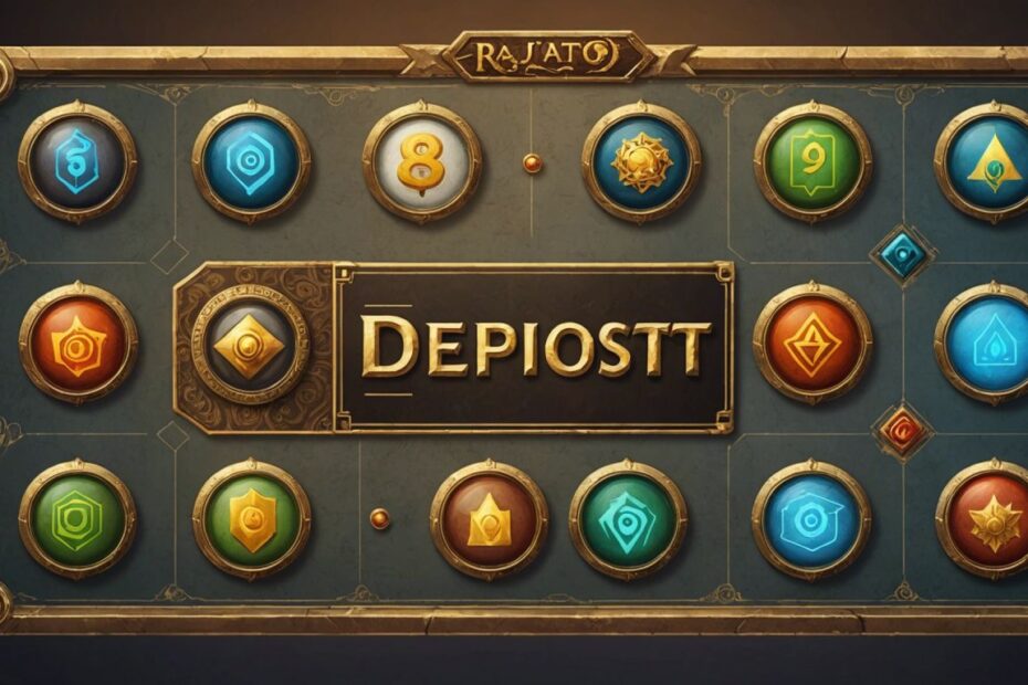 Step-by-step guide to easily deposit on Rajatoto88 with user-friendly icons.